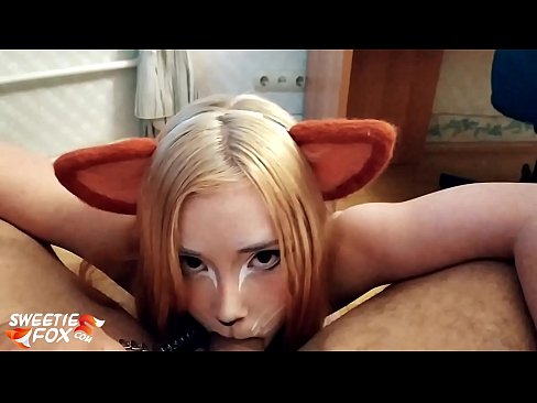 ❤️ Kitsune sluger pik og sæd i sin mund ️ Sex video at da.porno24-7.ru ️❤